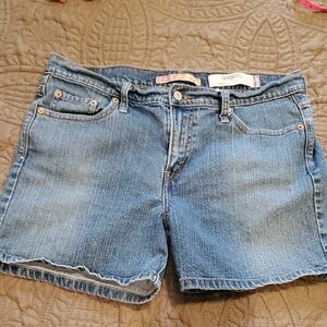 Stylish Blue Denim Jean Shorts for Women